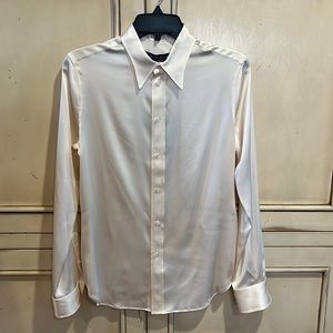 Ralph Lauren Cream silk collection Icon blouse